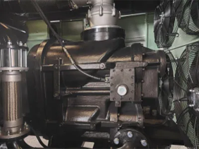 Передвижной винтовой компрессор с частотным преобразователем на постоянных магнитах для тоннелей (4)