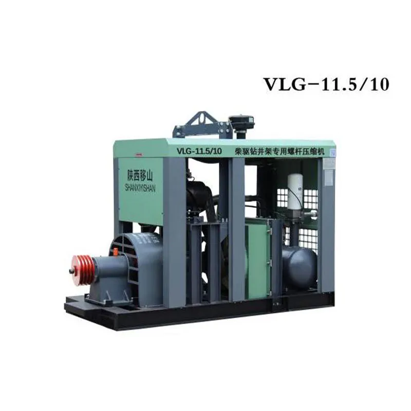 Специализированный автоматический винтовой компрессор для буровых вышек с дизельным приводом (2)